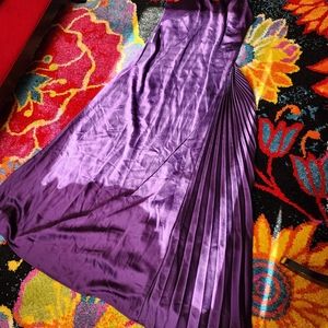 Purple gown